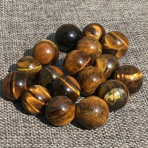 2.2lb natural tiger eye stone jasper quartz ball crystal ball Rock healing