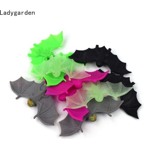 20PCS Halloween Decoration 3D Black PVC Bat Party DIY Room Home Party Decor Wall Sticker Bar Room Halloween Party Decorations