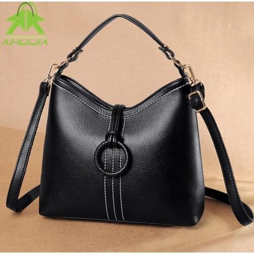 2021 New PU Leather Luxurious Shoulder Bags Simplicity Women Bags Designer Ladies HandBag Fashion High Quality Messenger Bag