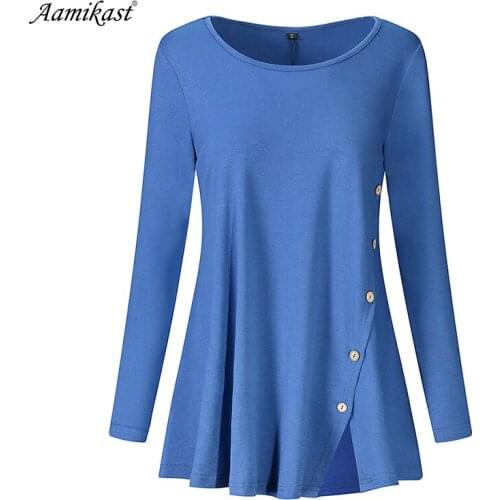 Женские футболки с длинным рукавом Aamikast China At AliExpress