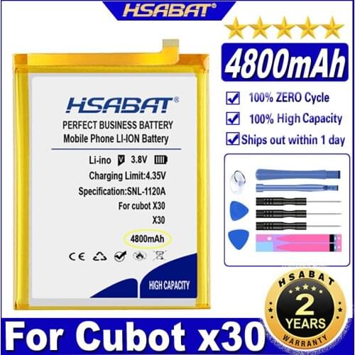 HSABAT X30 4800mAh Battery for Cubot X30 Batteries