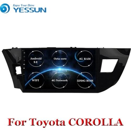 Android 9 Car Multimedia Player 2 din car radio For toyota corolla LEVIN 2013 2014 2015 2016 navigation car stereo head unit
