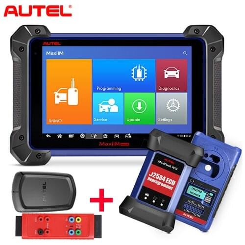 Autel MaxiIM IM608 Diagnostic Key Programming and ECU Coding Tool PLUS APB112 Smart Key Simulator and G-BOX 2