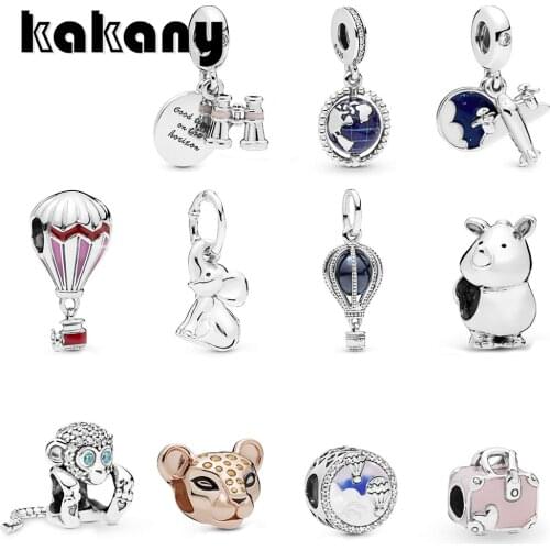 2019 New High Quality Summer Series S925 Sterling Silver Boys And Girls Gifts Suitable For Bracelets Bracelets Diy Jewelry