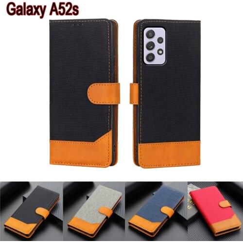 Phone Case For Samsung Galaxy A52s 5G Cover Flip Leather Wallet Magnetic Card Hoesje Etui Book For SM-A528B Samsung A52s 5G Case