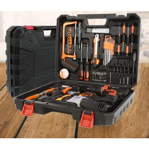 Electric Drills Cordless Screwdrivers Power Tool Combination Set Power Driver DC Lithium-Ion Battery Screwdriver Wireless Drills