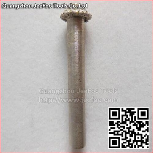 6*45*0.5 Granite 3D bits marble stone carving tool engraving machine cutter cnc router bits Electroplated diamond