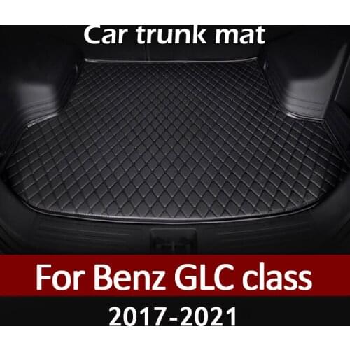 MIDOON Car trunk mat for Benz GLC class 2017 2018 2019 2020 2021 cargo liner carpet interior accessories cover