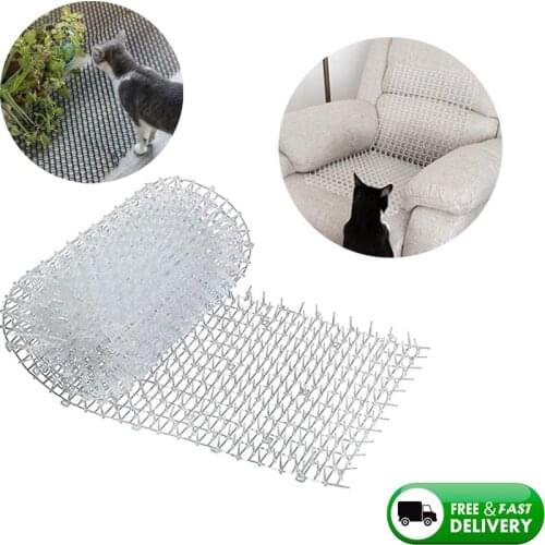 2m Cat Thorn Mat Garden Anti-Cat Prickle Strip Repellent Mat Keeping Cats&Dogs From Digging Spike Portable Outdoor Garden Supply