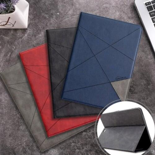 Stand Leather Case for Samsung Galaxy Tab A 10.5 SM-T590 SM-T595 Smart Cover Capa Coque for Samsung Tab A A2 2018 Tablet Funda