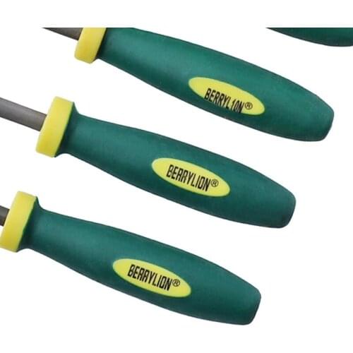 Diamond Needle Files Flat Triangle Long File Set Metal Working Crafts Grit Grinding Hand Tools