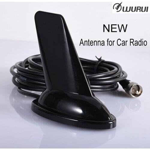 NEW Car Radio Antenna UV 136-174/400-470MHz Magnetic Base Car Antenna with Connector PL259 Compatible with Baofeng/QYT KT-7900D
