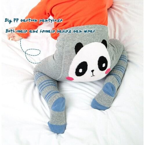 New Baby Pantyhose Cute Cartoon Baby Leggings Big Ass Boys And Girls Tights Baby Socks