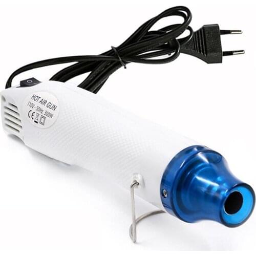 New DIY tool heat gun 1pc 220V DIY Using Heat Gun Electric Power Tool Hot Air 300W Temperature Gun with Supporting Seat Shrink