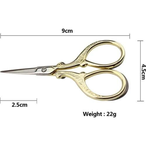 Retro Embroidery Sewing Tailoring Scissors Dressmaking Fabric Cutting Shears