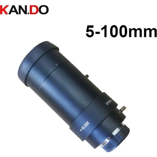 1/3" 5-100mm CCTV Lens IR F1.8 CS Aperture Focal Manual Iris for IP CCD Camera 100mm lens 50mm lens