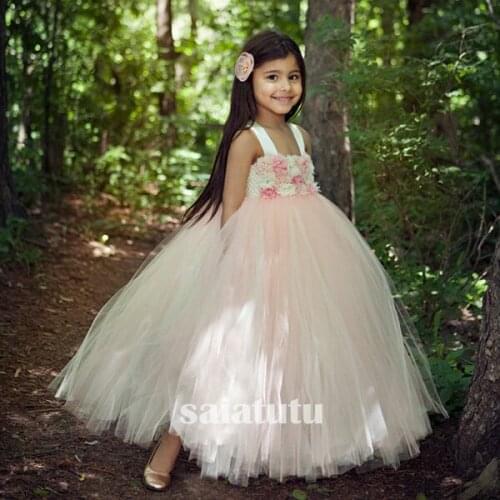 Girls Kids contest Dress New Year Princess Children Wedding Dress Gown Kids Dresses Birthday Tutu Party Dress Christmas Vestido