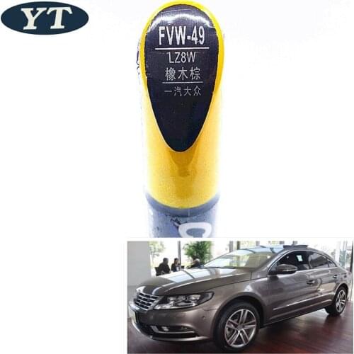 Car scratch repair pen, auto painting pen BROWN color for volkswagen polo golf 6,7 touran passat tiguan CC ,car painting pen