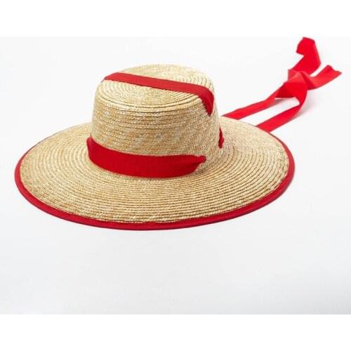 Sun Hats For Women Floppy Wide Brim Beach Hats With UV UPF 50+ Protection Vintage Straw Cap Ribbon Kuntucky Derby Chapeau Hat