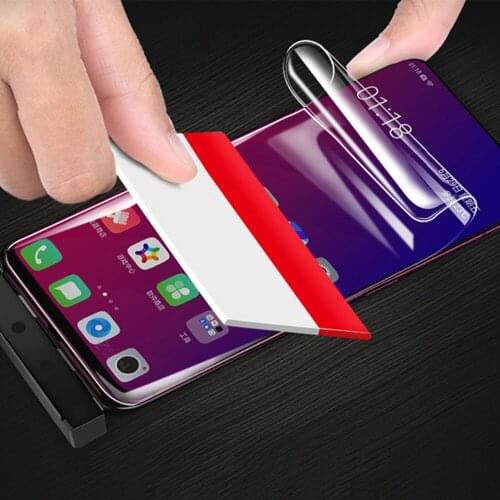 ACCESFINE 2PCS Front & Back Clear Soft TPU Screen Protector Hydrogel Film For OPPO Find X R17 Pro R15 X Nano Full Coverage Film