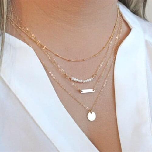 Zhu ru present Fashion Statement multi layer necklaces Lovely Collares Necklace&Pendants colares bijoux femme Fine Jewerly