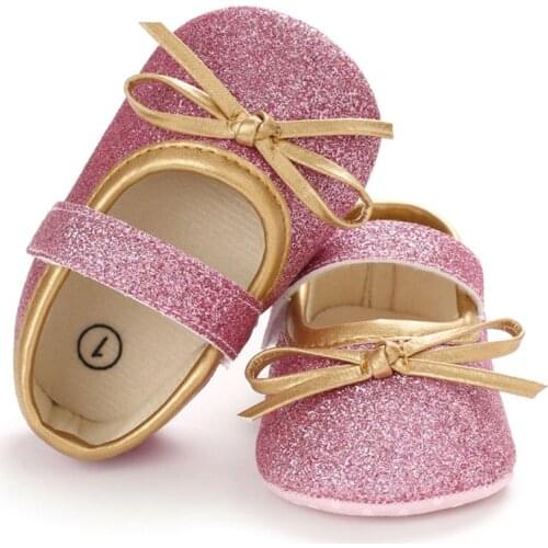 1Pair Baby Boy Girl Solid Color Cute Fashion Sports Shoes Anti-slip Casual Soft Soled Princess Toddler Walking Shoes