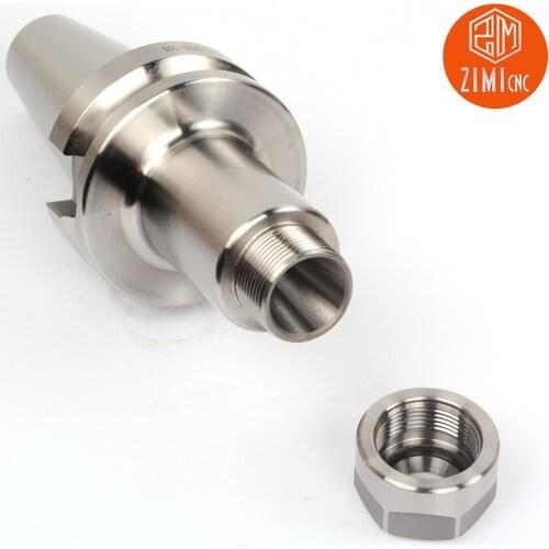 1PCS BT40-ER20-100 holder BT43 CNC tool holder 100mm for ER20 spring chuck CNC lathe cutting tool milling tool