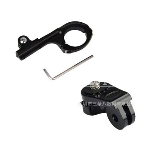 2 in1 Bike Bicycle Motorcycle Handlebar Mount Holder + AEE tripod mount adapter for S&ny HDR-AS100V AS30V and gopro HERO 3/2/1