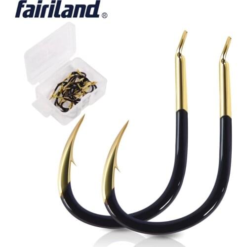 20 PCS Fishing Hooks Set Tungsten Steel Barbed Single Circle Fishhook Carp Fishing Hooks Sea Accessories Tackle