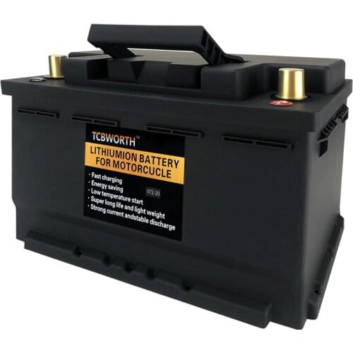 27-66 12.8V 42AH CCA 1300A High Power Jump Starter Motor Car LiFePO4 Built-in BMS Voltage Protection Lithium Iron Start Battery