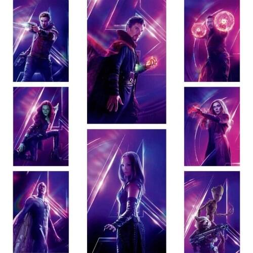 Avengers Groot Diamond Painting Marvel Superhero Series Cross Stitch Embroidery Mosaic Home Decoration Hot Sale