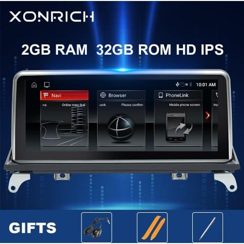 2GB Android 10.0 Car Radio Multimedia Player For BMW X5 E70 X6 E71 2007-2013 Original CCC or CIC GPS Navigation Stereo Head unit