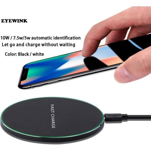 15W Fast Wireless charger for iPhone XS Max X 8 XR 11 12 Samsung S20 S10 Huawei P40 Pro Xiaomi Mi 10 9 10W Qi Charging Pad