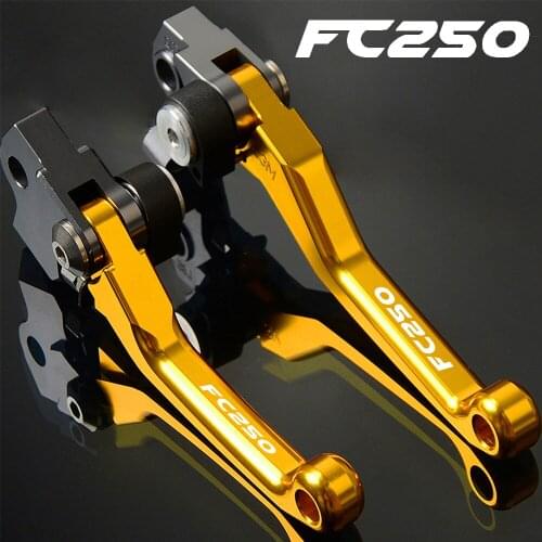 CNC handbrake FC250 Motorcycle DirtBike Motocross dirt bike Pivot Brake Clutch Levers FOR HUSQVARNA FC250 2016 2017 2018