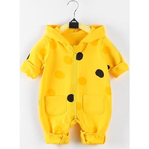 Baby onesies spring and autumn cotton newborn baby clothes for boys and girls baby clothes romper