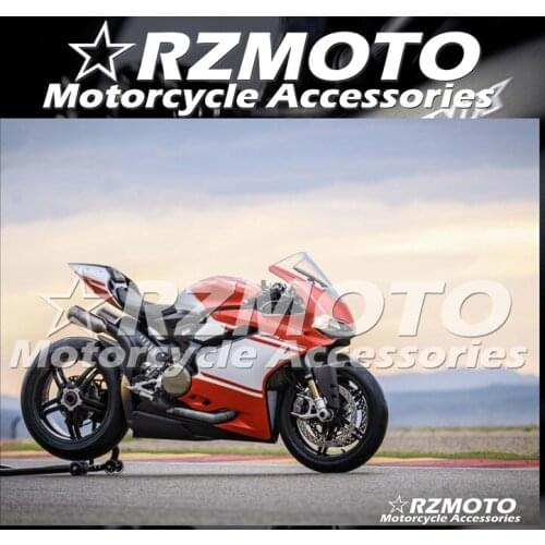 Injection New ABS Whole Fairings Kit Fit for Ducati 959 1299 2015 2016 2017 2018 Panigale 15 16 17 18 Bodywork set Red white Yes