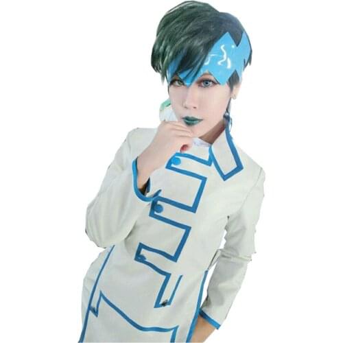 2017 JoJos Bizarre Adventure Rohan Kishibe Uniform Cosplay Clothing Cos Costume