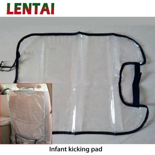 LENTAI For Jeep renegade wrangler grand cherokee Mitsubishi asx lancer Seat leon 1PC Car Seat Back Children Anti Kick Mat Cover