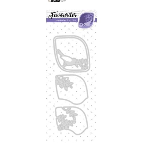 AliliArts Metal Cutting Dies bird layer diy Scrapbooking Photo Album Decorative Embossing PaperCard Crafts Die