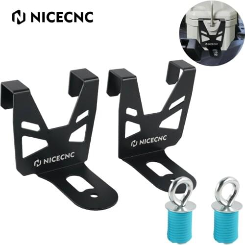 NiceCNC UTV Cooler Brackets Mounts Heatsink Holder For Polaris RZR XP XP4 1000 2018-2021 2019 2020 TURBO 20-21 Alumninum Parts