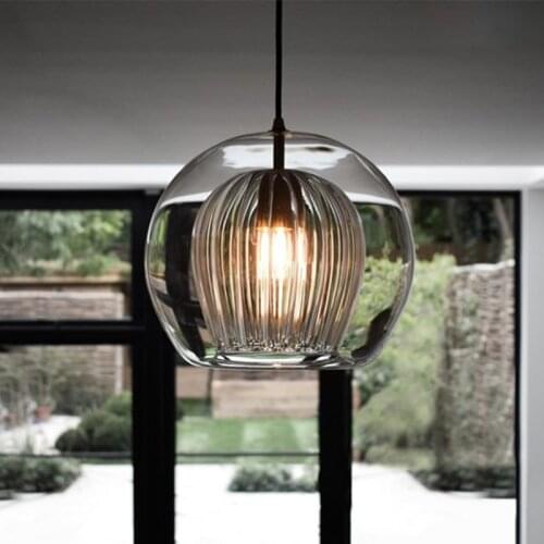 Nordic Modern Pendant Light Designer Led Glass Hanging Lights Kitchen Bar Lamp Dining Living Room Home Decor Lighting Fixtures