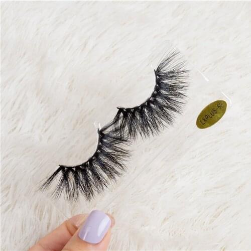 Mink Lashes 25mm Fluffy Messy 3d False Eyelashes Wholesale Long And Thick 5D Real Mink Laashes For Makeup Reusable Eyelashes