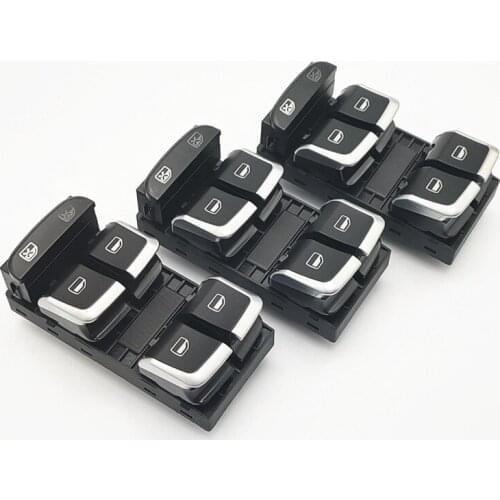 Suitable For A4L B8 PA Q3 Q5 Electric Door GlassMain Control Passenger Side Switch Lifter Switch 8KD 959 851 A 8KD959851A