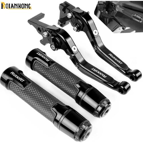 R1200RT LOGO Motorcycle brake Handle CNC Adjustable Brake Clutch Levers Handlebar For BMW R 1200 RT 2014 2015 2016 2017 2018
