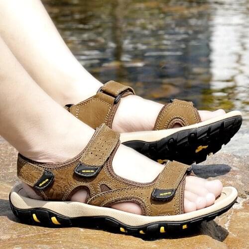 Sandals-men Summer Shoes Men Beach Sandals Fashion Sandalen Heren Sandalias Playa Hombre For Sandalia Masculino