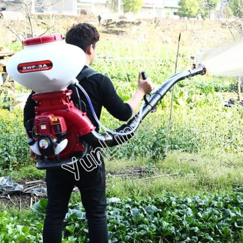 Agricultural Gasoline Engine Sprayer Gasoline Spraying Machine Food Pellet Machine Spray Dry Powder Machine 3WF-140AW
