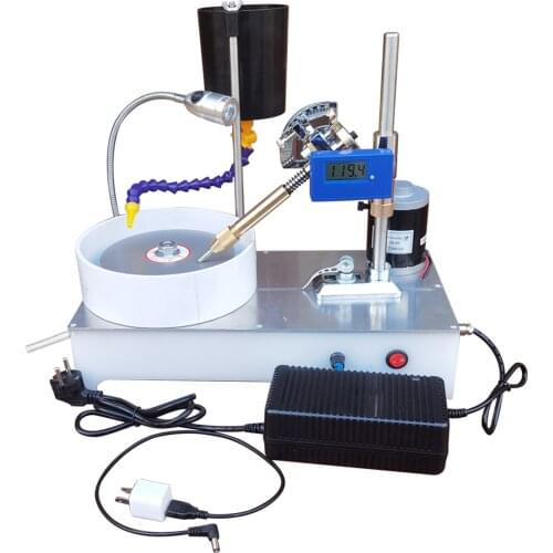 Precision Jewelry Stone Polishing Machine Molding Machine Gem Faceting Machine DC Stepless Speed Gem Angle Grinder