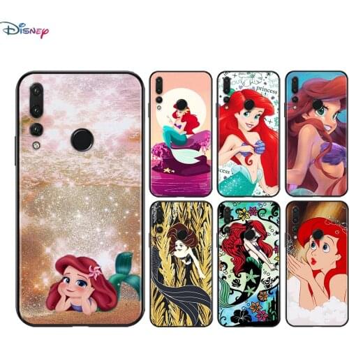 Silicone Cover The Little Mermaid lovely For Huawei Honor 20i 10i 20E V9 9A 9N 9S 9i 9X 9 9C Play 3E Lite Pro RU Soft Phone Case