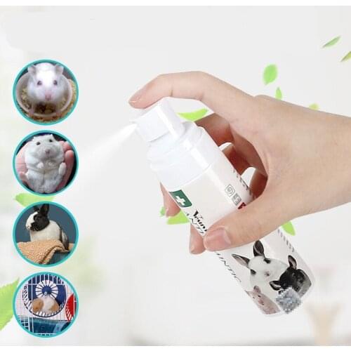 Hamster insect repellent spray 100ml to flea, lice, skin sterilization and deodorization pet supplies guinea pig rabbit