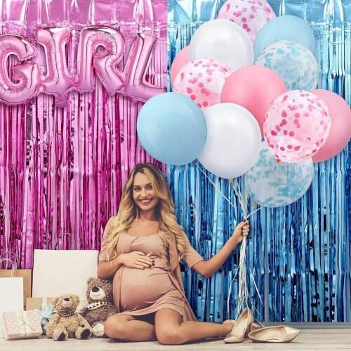 Link Baby Boy Girl Letter Foil Balloons Baby Shower Large Birthday Decor Wedding Baby Globos Air Connect Party Alphabet Siz F7R1